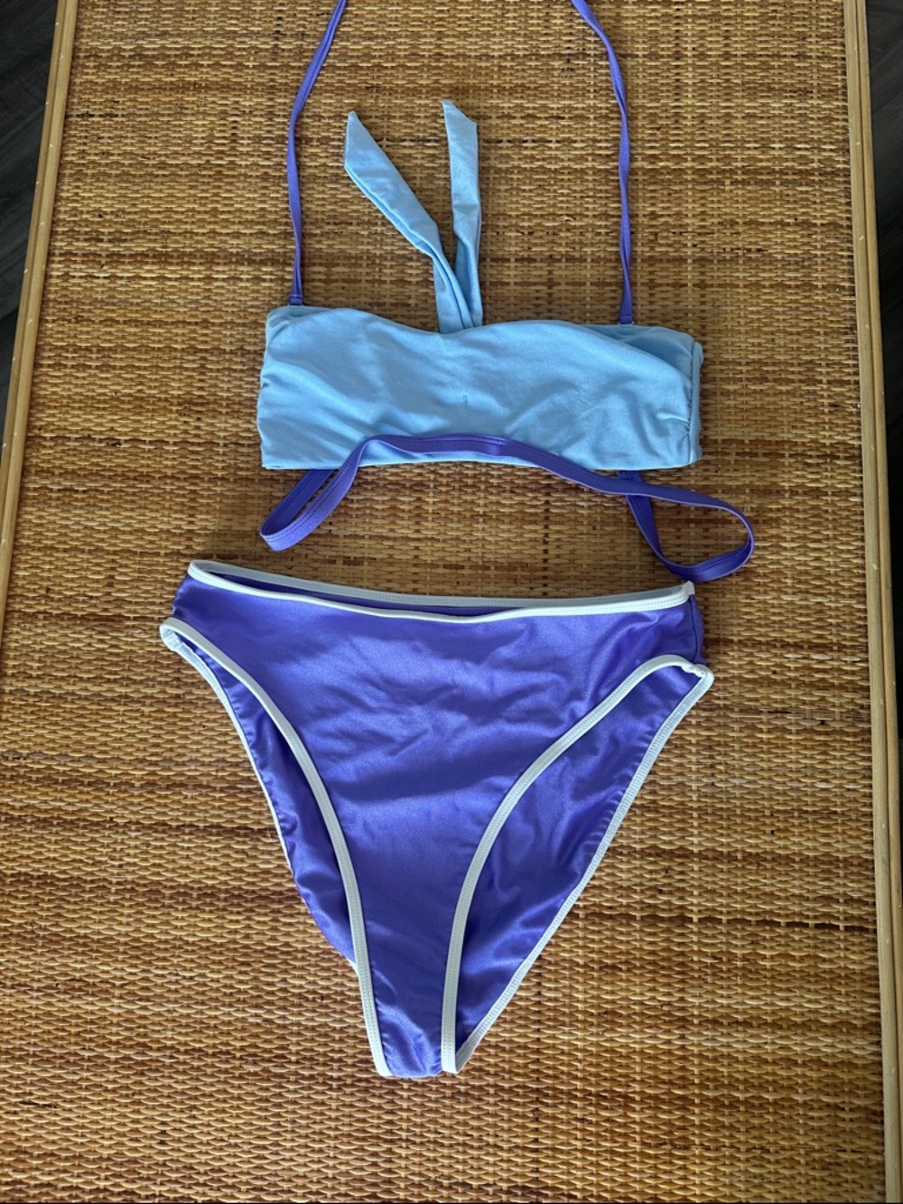 REVOLVE Tularosa Kelsie Top and Marcie Bottom in Light Blue & Purple